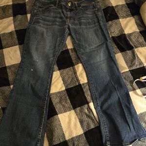 American Eagle Outfitters Dark Blue Flare Jeans